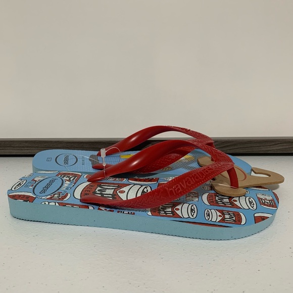 Havaianas The Simpsons Flip Flop Sandals-Size 5 NWT - Picture 3 of 10